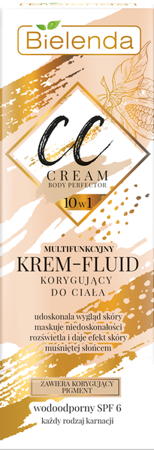 BIELENDA CC 10w1 Multifunkcyjny Krem Fluid Do Ciała Wodoodporny Spf6