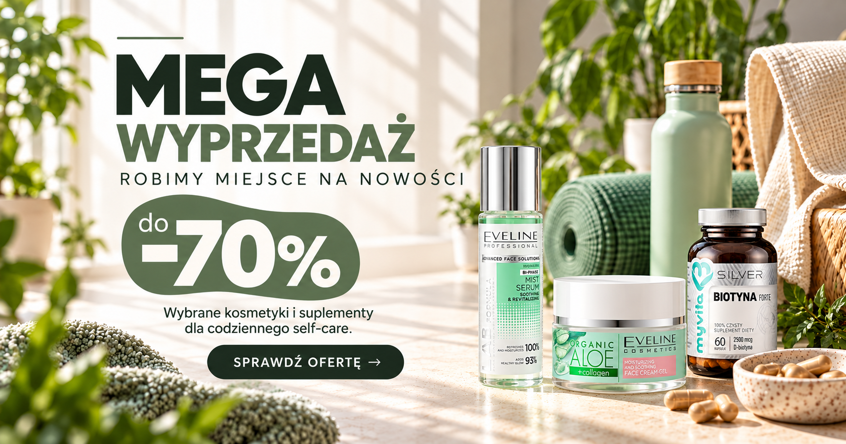 Mega wyprzedaż do -70%