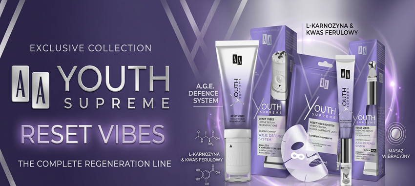 AA Youth Supreme – modern care inspired by the needs of skin exposed to stress and aging