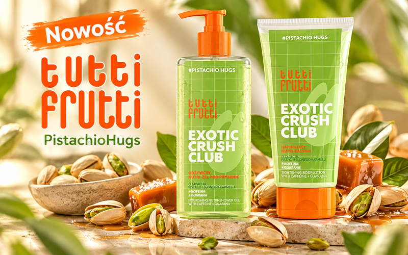 PistachioHugs by Tutti Frutti – a pistachio delight that envelops your body and awakens your senses!