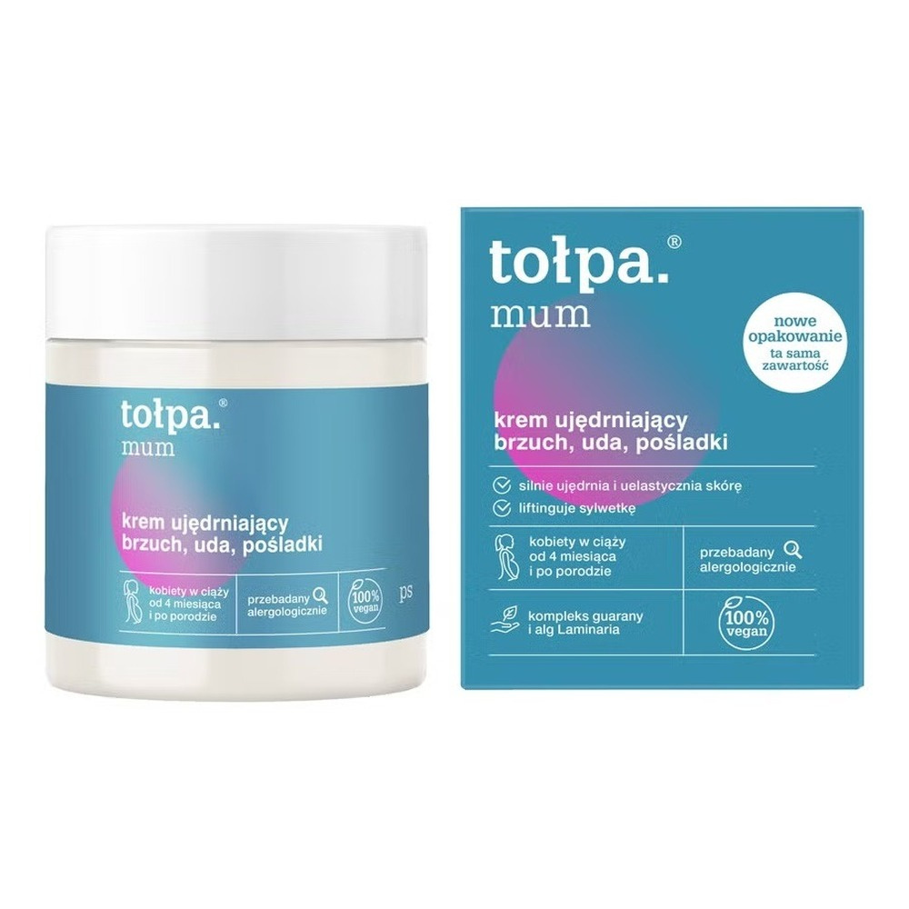 Tolpa Mum Firming Cream Tummy Thighs Buttocks 250ml