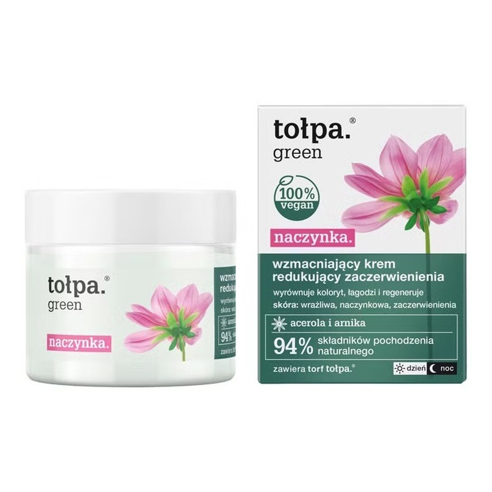 Tolpa Green Redness Reducing Cream For Sensitive Skin 50ml