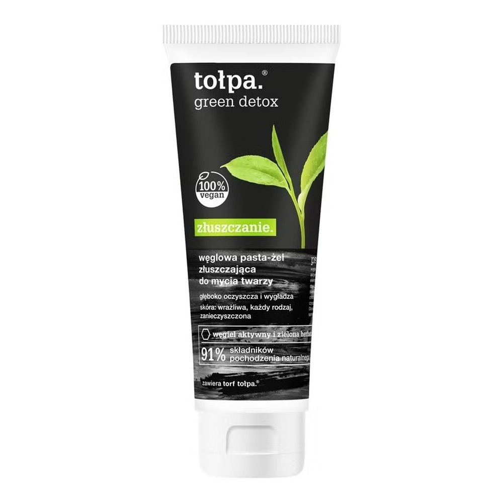 Tolpa Green Detox Charcoal Cleansing Paste-Gel 125ml