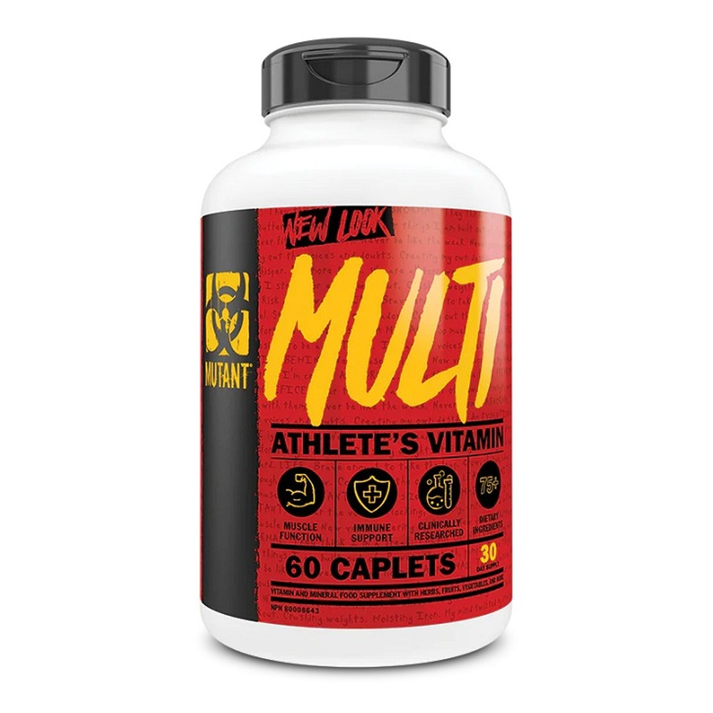 Mutant Multi Multivitamin for Athletes and Bodybuilders 60 Caplets