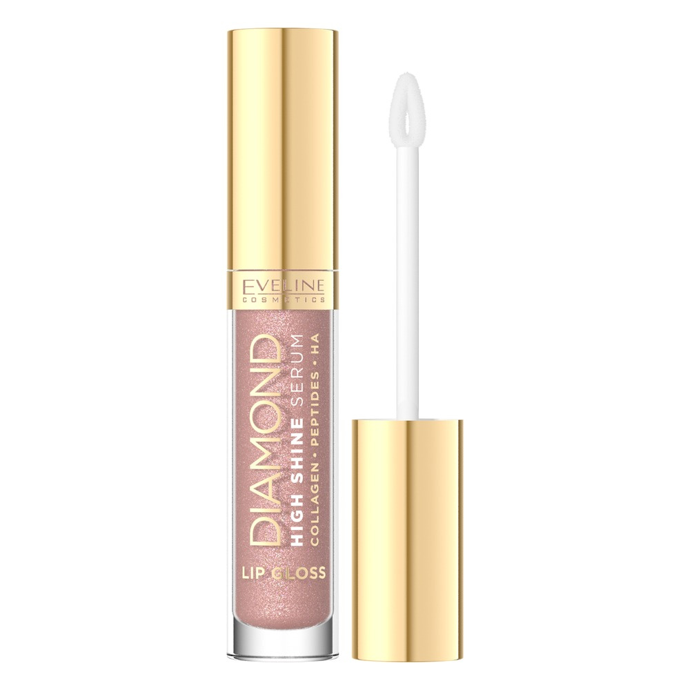 Eveline Cosmetics Diamond Glow Lip Gloss-Serum No 18 4ml