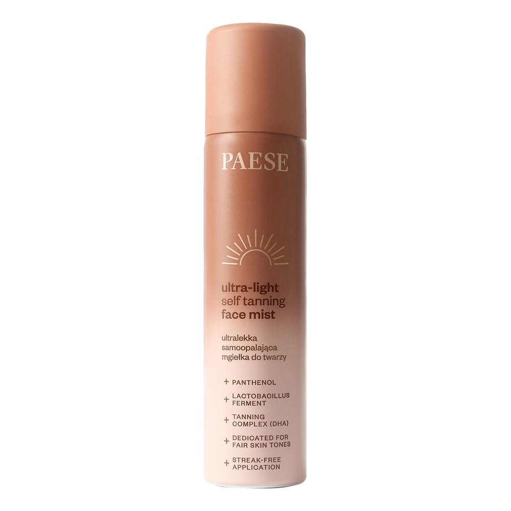Paese Ultra-Light Self Tanning Face Mist 75ml