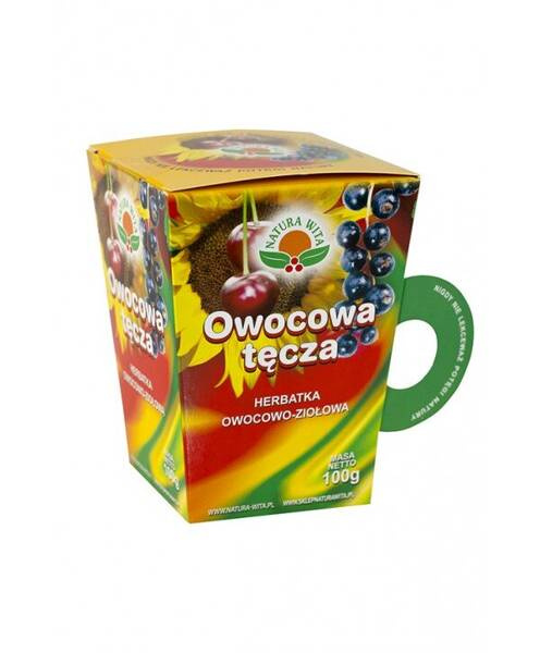 Natura Wita Fruit and Herbal Tea Fruit Rainbow 100g Best Before 30.09.26