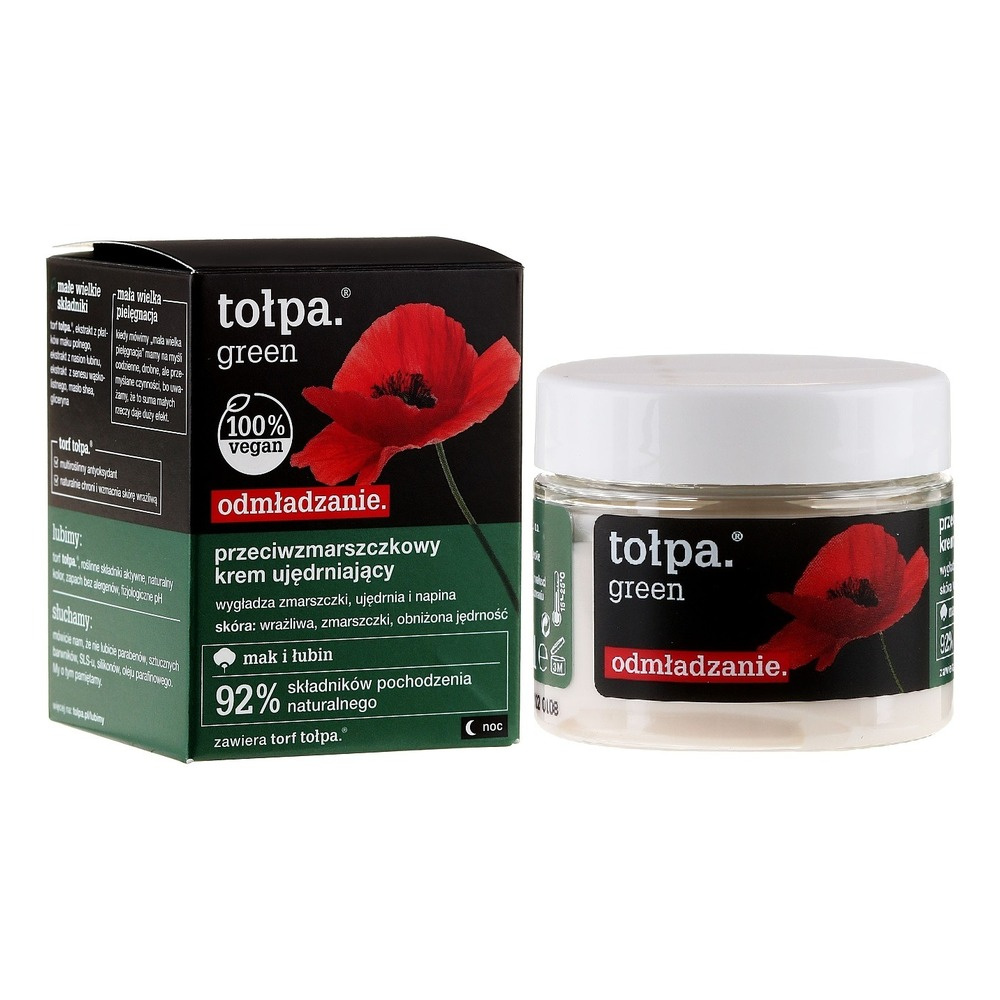 Tołpa Green Rejuvenation Anti-Wrinkle Firming Night Cream 50ml
