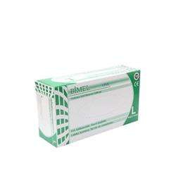 Bimel Vinyl Gloves Large Disposable Size L 100 Pcs