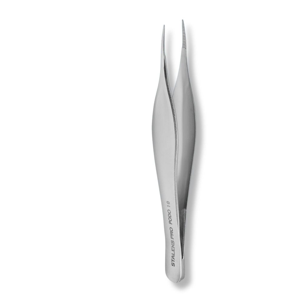 Staleks Pro PODO 10 Podology Splinter Tweezers Ergonomic Precision Instruments TP-10
