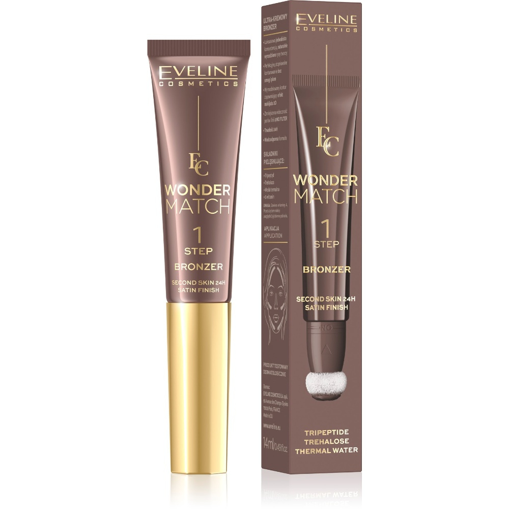Eveline Wonder Match Ultracreamy Bronzer 14ml
