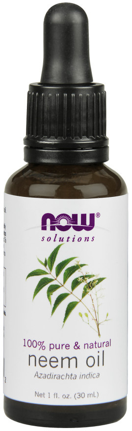 Now Foods Neem Oil 100% Pure for Irritated Skin 30ml