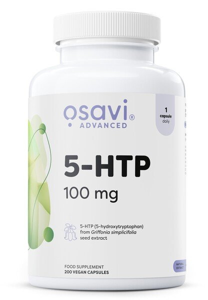 Osavi 5-HTP 100mg Natural Support for Mood, Sleep and Emotional Balance 200 VCapsules