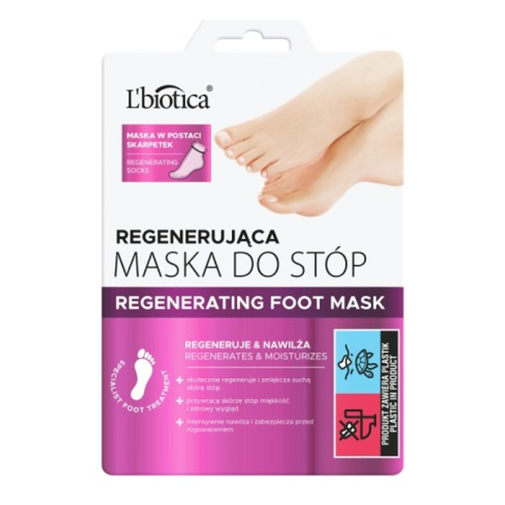L'BIOTICA REGENERATING Foot Mask 32ml