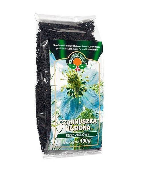 Natura Wita Dried Black Cumin Seeds Supporting Immune and Nervous System 100g