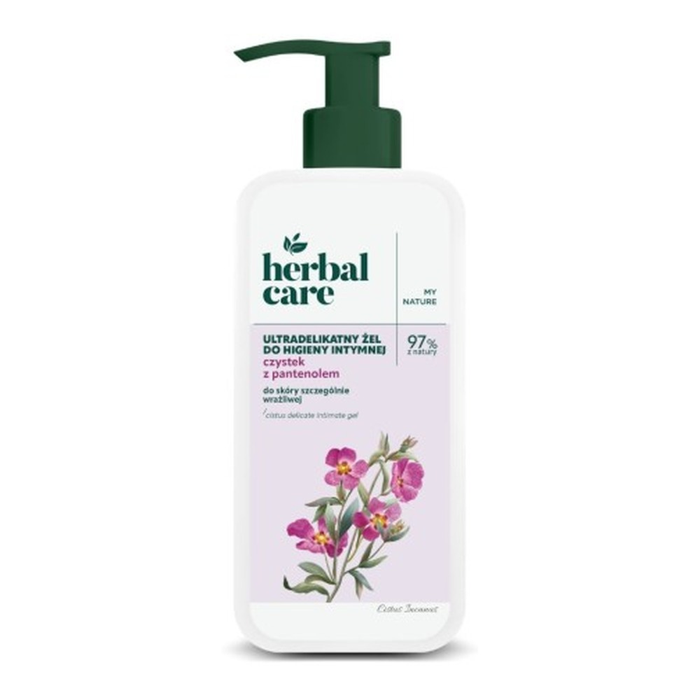 Herbal Care Ultra-Gentle Intimate Hygiene Gel with Cistus and Panthenol 330ml