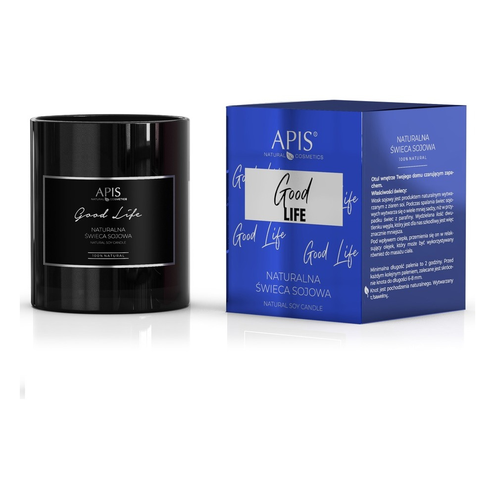 Apis Good Life Natural Soy Candle 220g