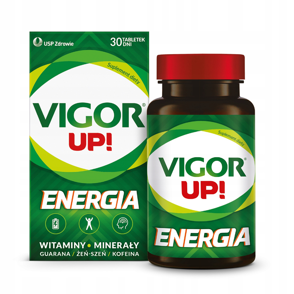Vigor Up! Energy Vitamins and Minerals 30 Tablets