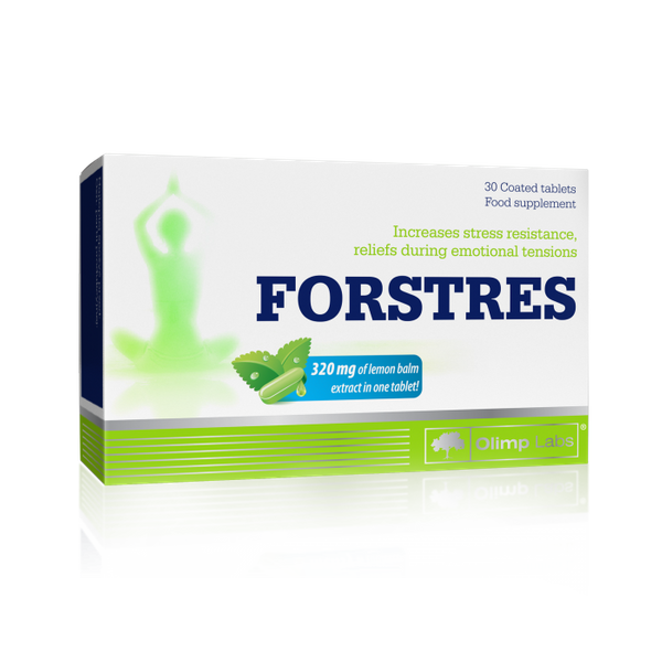Olimp Forstre Stress Relief Lemon Balm Extract 30 Capsules