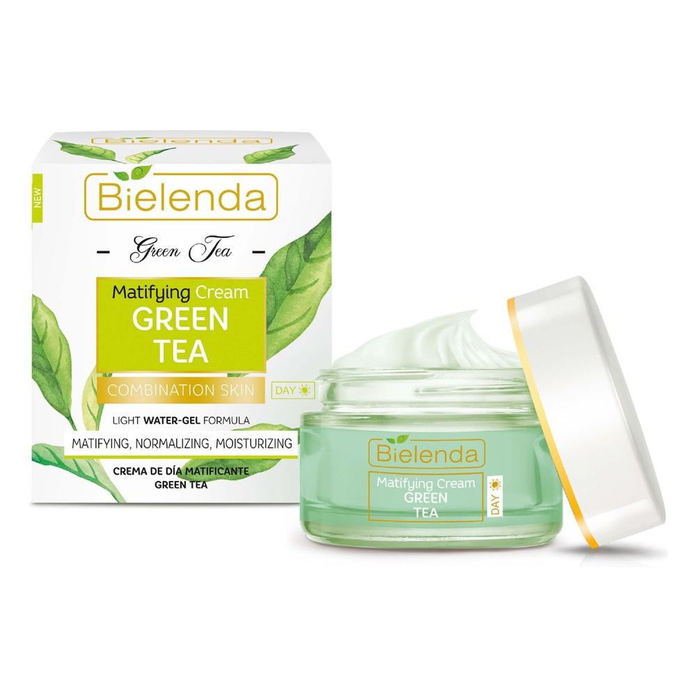 Bielenda Green Tea Matting Cream for Mixed Skin for Day 50ml