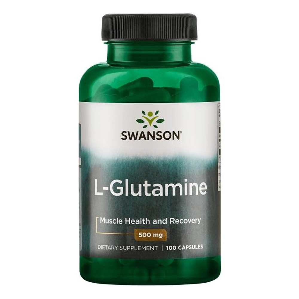 Swanson L-Glutamine 500mg 100 Capsules