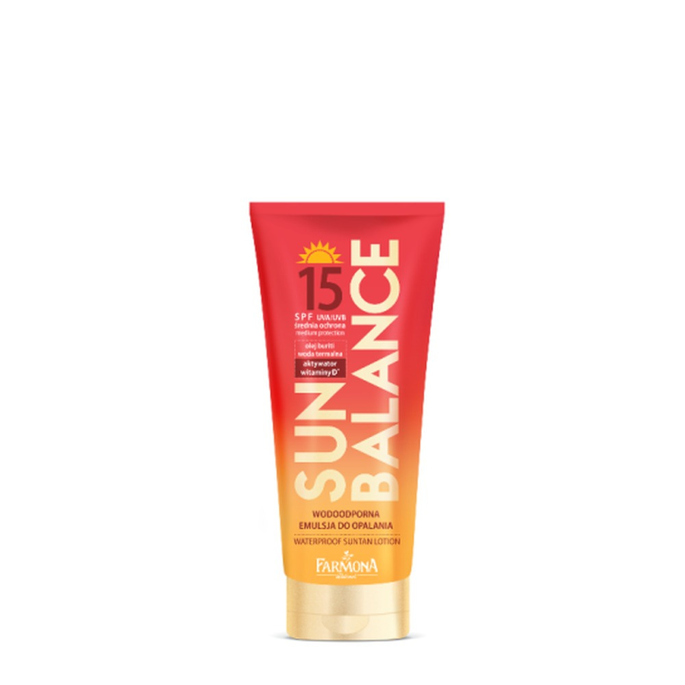 Farmona Sun Balance Waterproof Sunscreen Lotion SPF15 150ml