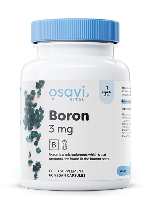 Osavi Boron 3 mg Food Supplement 60 Vegan Caps