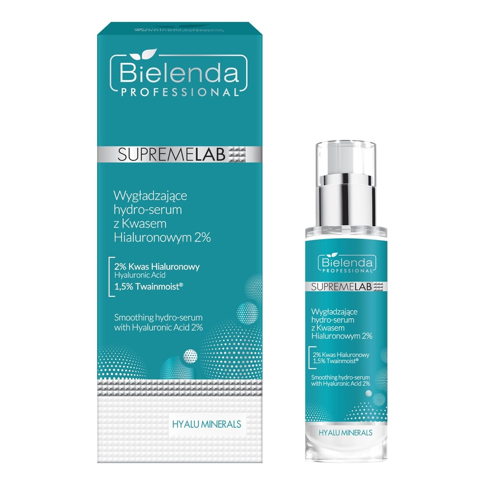 Bielenda Professional SupremeLab Hyalu-Minerals Smoothing Hydro-Serum with Hyaluronic Acid 2% 30ml
