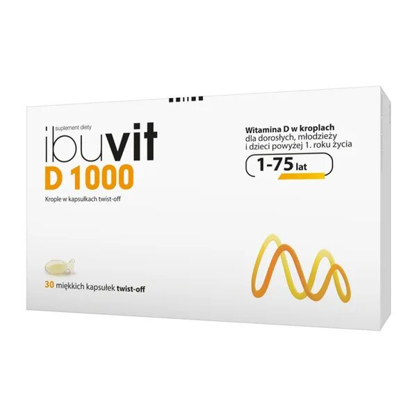 Ibuvit D 1000 Twist Off 30 Capsules