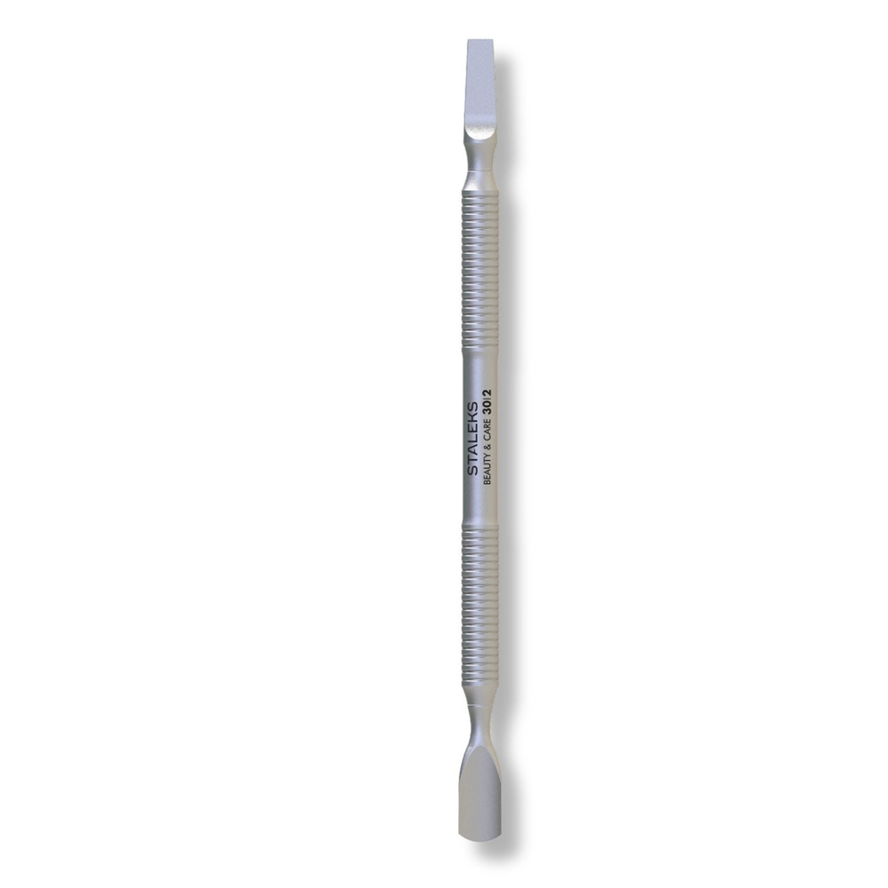 Staleks Beauty & Care 30 Type 2 Manicure Pusher Rounded And Straight Blades 122mm
