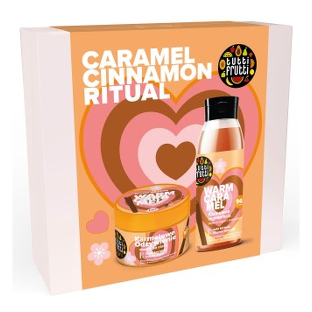 Tutti Frutti Caramel & Cinnamon Body Care Set 2 Pieces 400ml + 200ml