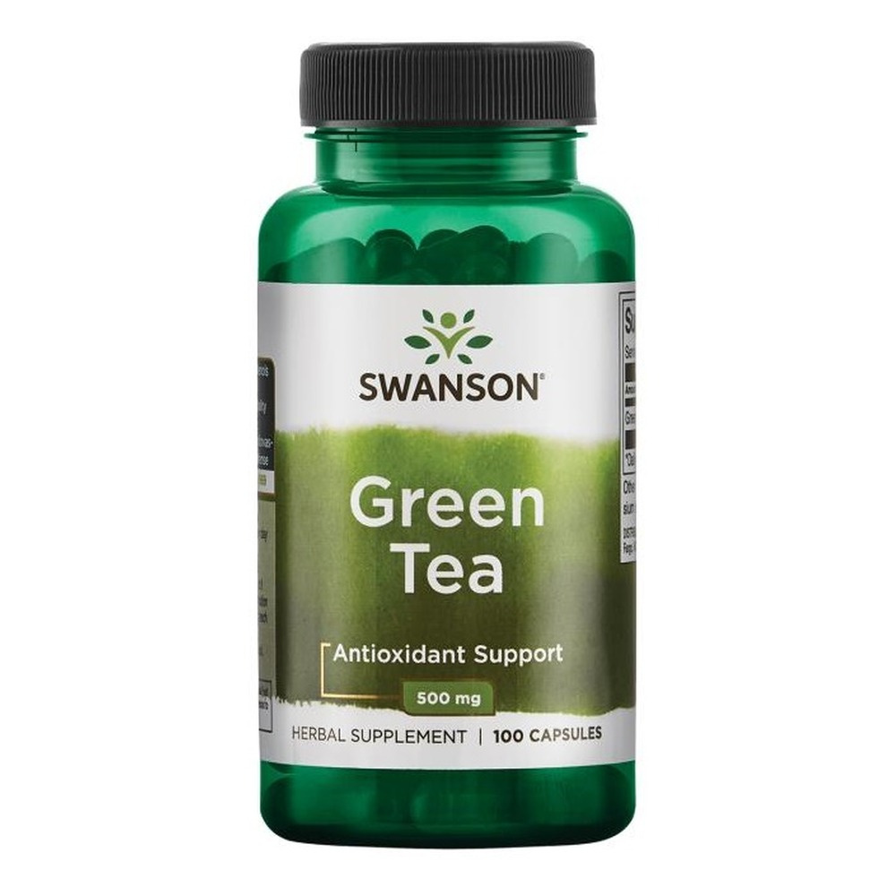 Swanson Green Tea 500mg 100 Capsules