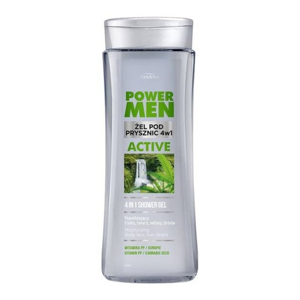 Joanna Power Men Active Shower Gel 4in1 for Men 300ml