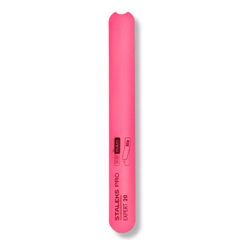 Staleks Pro Expert 20 Beveled Straight Plastic Nail File Base For Disposable Files SPBE-20 162mm
