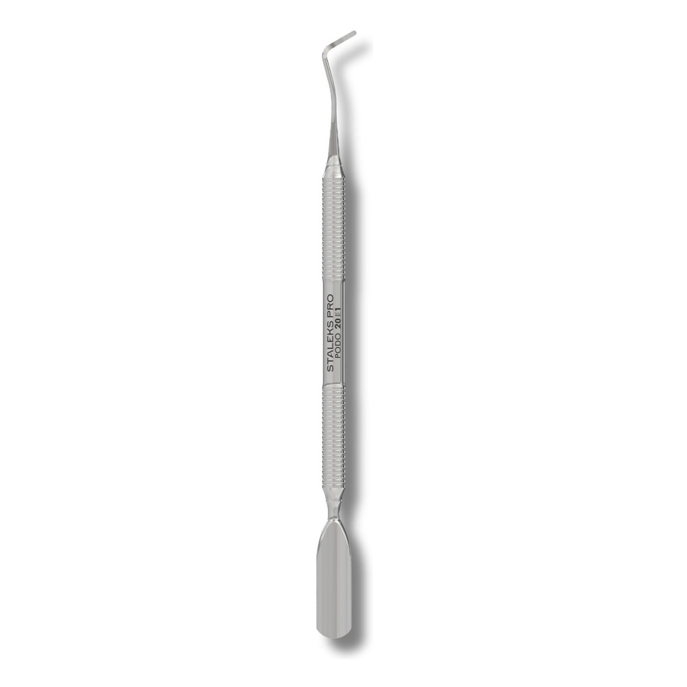 Staleks Pro PODO Podology Curette PODO 20 Type 1 Double-Sided Tool For Nail Plate Care And Callus Work 1pc