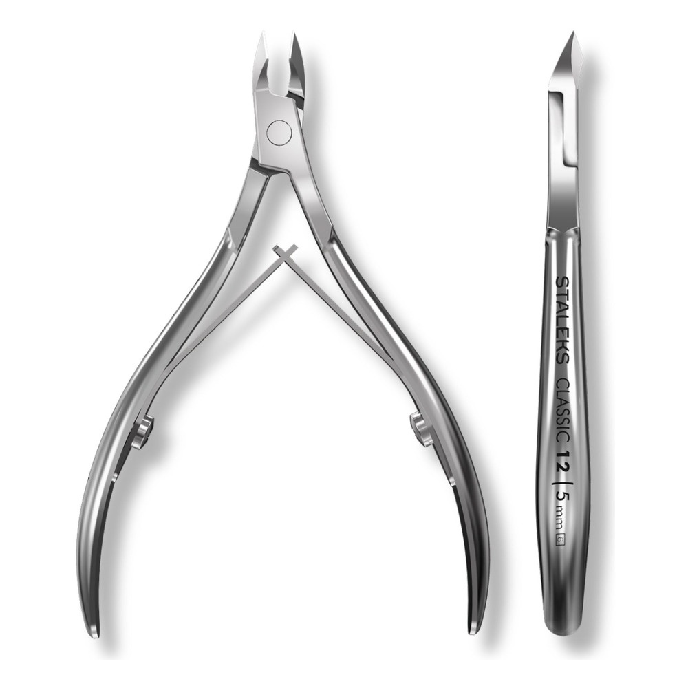 Staleks Classic Cuticle Nippers Ergonomic Spring Handles-NC-12-5 5mm