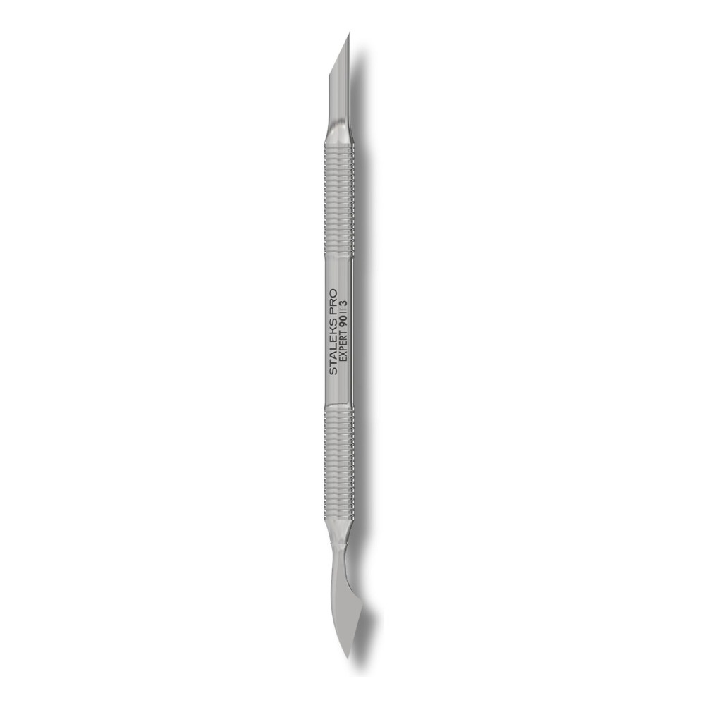 Staleks Pro Expert 90 Type 3 Manicure Pusher Slant Pusher And Hatchet Cleaner 139mm