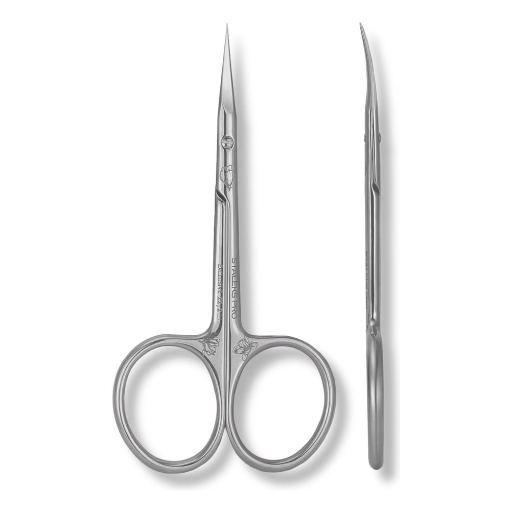 Staleks Pro Exclusive 22 Type 2 Magnolia Cuticle Scissors Precision Manicure SX-22/2m