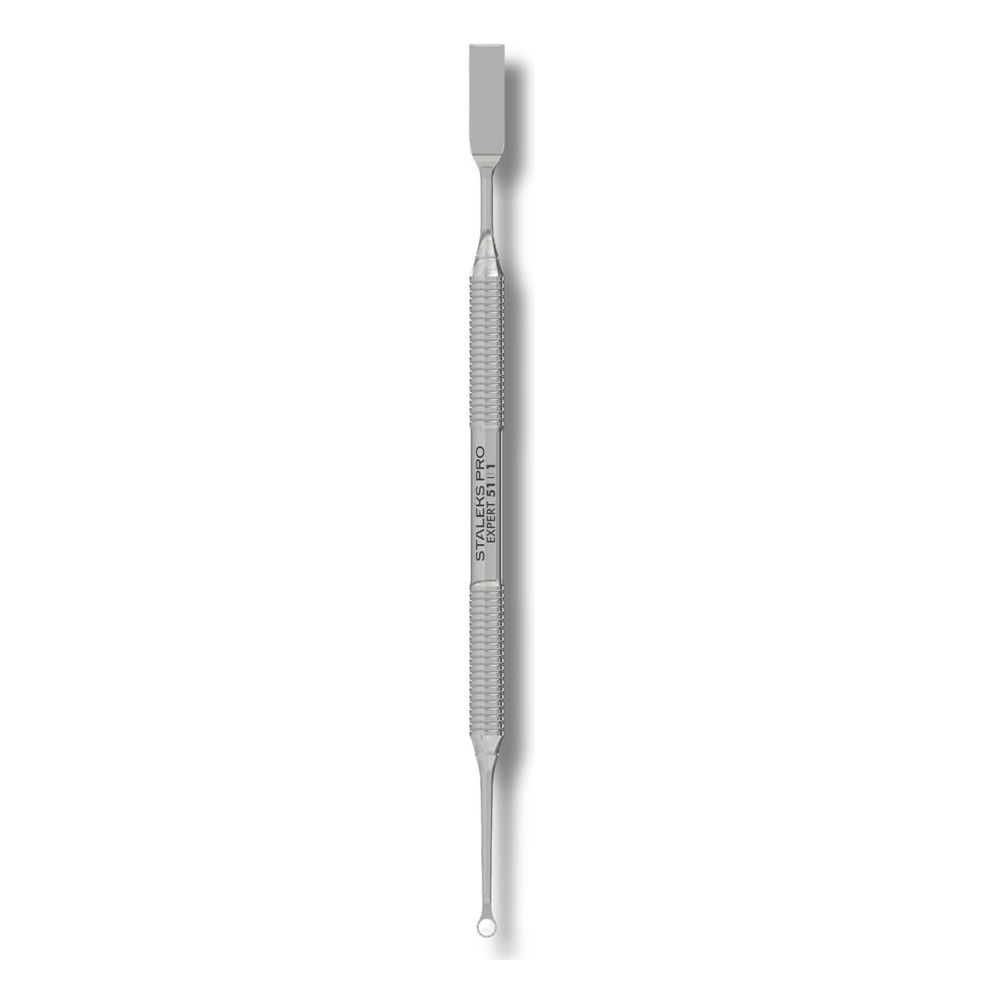 Staleks Pro Expert 51 Type 1 Manicure Pusher Flat Straight And Ring Scraper 145mm