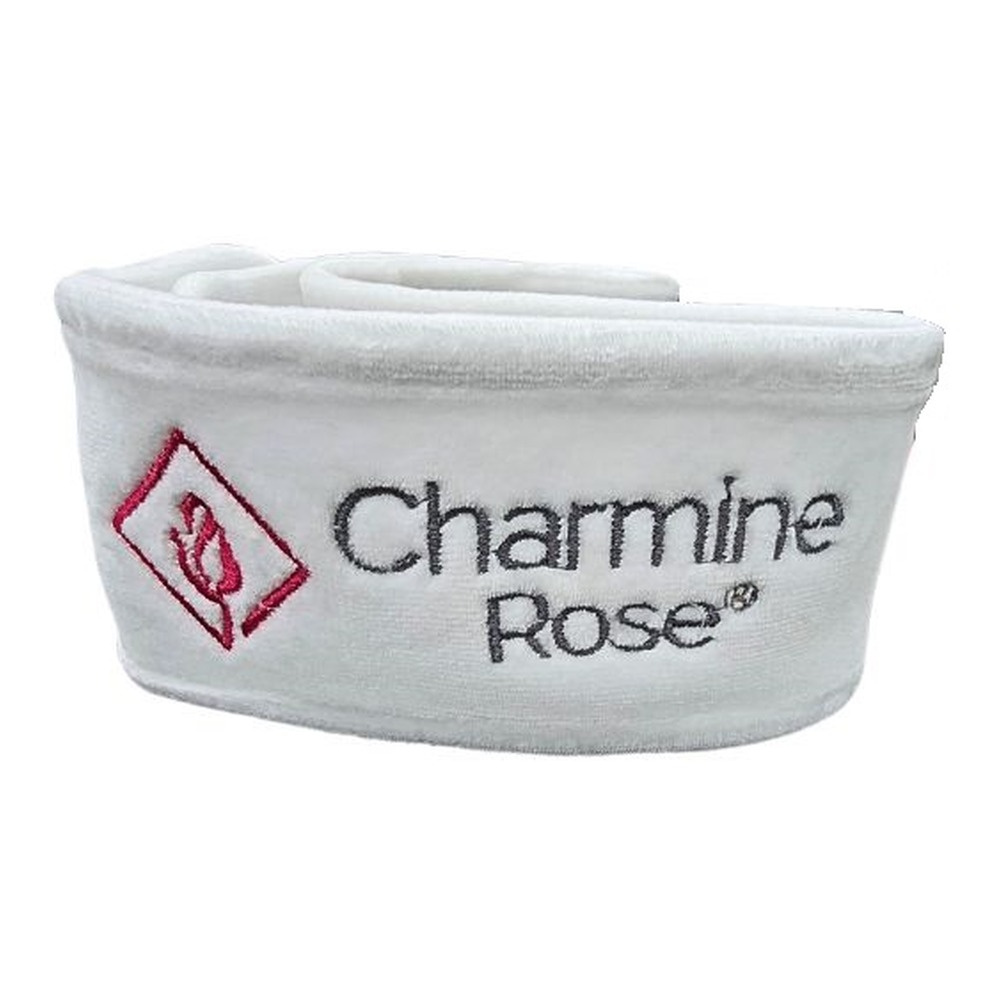 Charmine Rose Terry Cloth Headband for Beauty Treatments