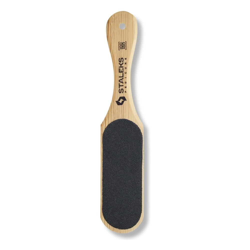 Staleks Beauty & Care 10 Type 1 Wooden Foot File 100/180 Grit