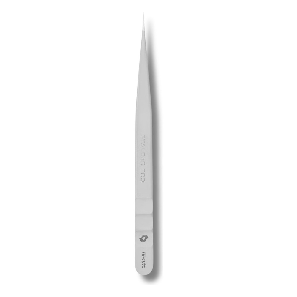 Staleks Pro Expert 41 Type 10 Eyelash Tweezers Straight 1pc