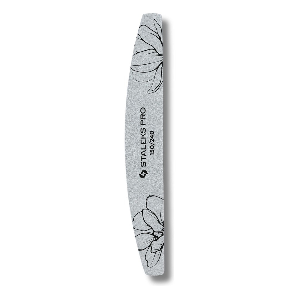 Staleks Expert Pro NFE-40 Crescent Mineral Nail File 150/240 Grit 25pcs