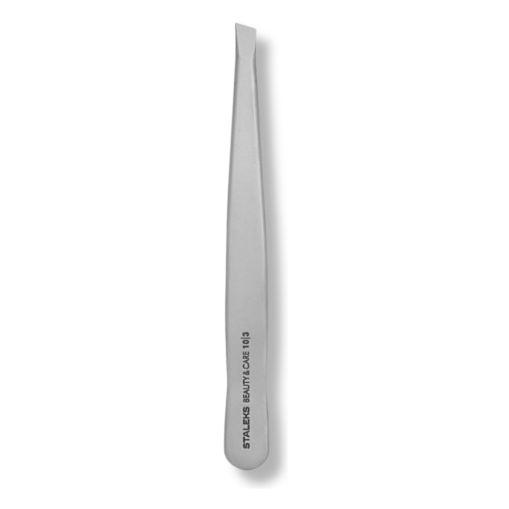 Staleks Beauty & Care 10 Type 3 Eyebrow Tweezers Wide Beveled
