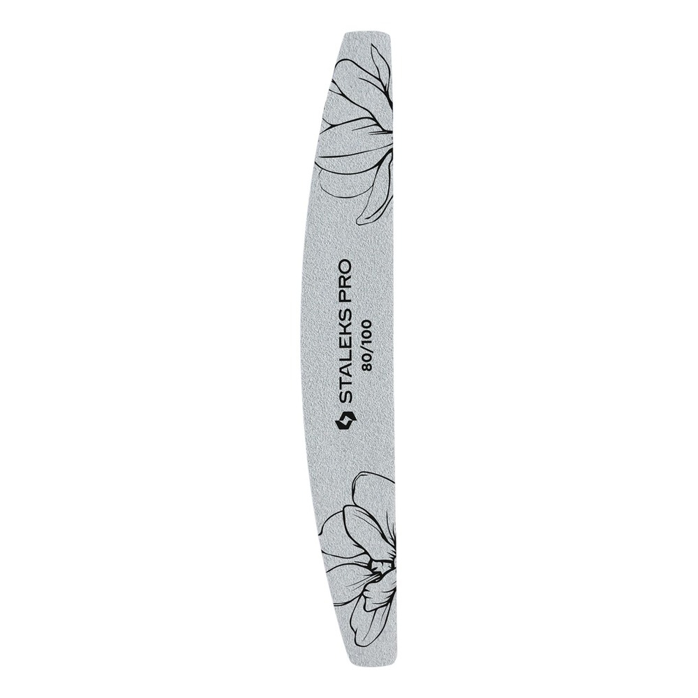 Staleks Expert Pro NFE-40 Crescent Mineral Nail File 80/100 Grit 25pcs
