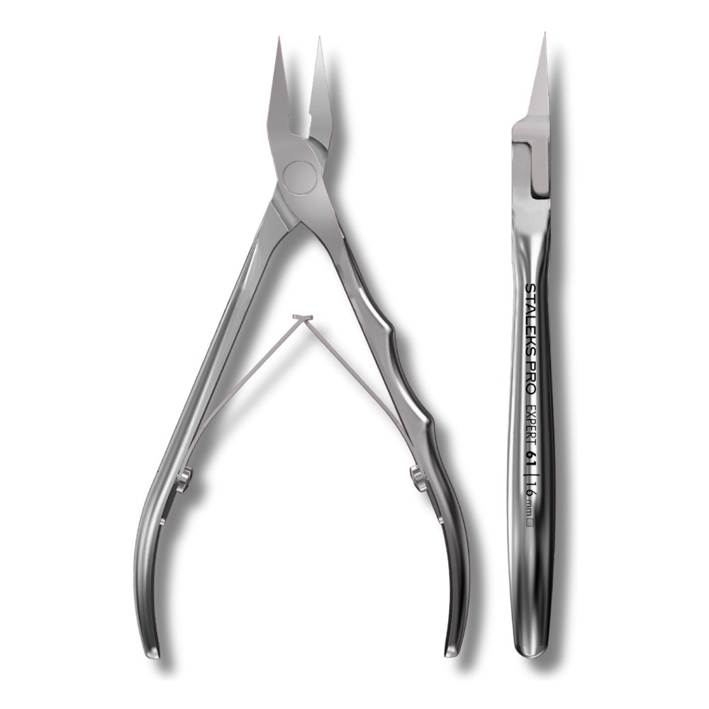 Staleks Pro Expert 61 Ingrown Nail Nippers Straight Blades 16 mm 160 mm