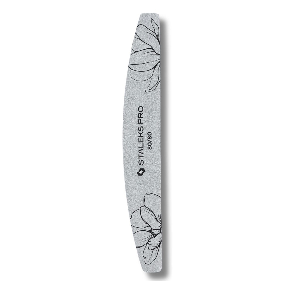 Staleks Expert Pro NFE-40 Crescent Mineral Nail File 80/80 Grit 25pcs