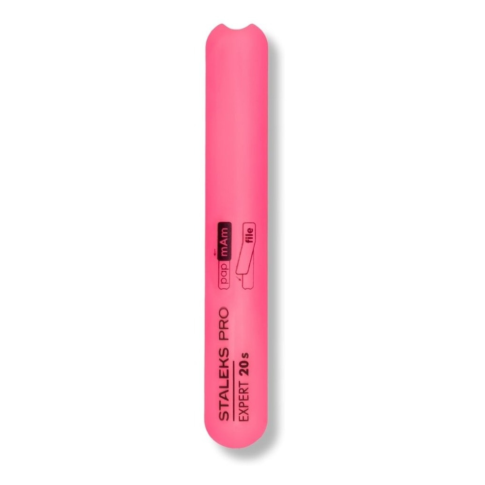 Staleks Pro Expert 20s Beveled Straight Plastic Nail File Base For Disposable Files SPBE-20s 130mm