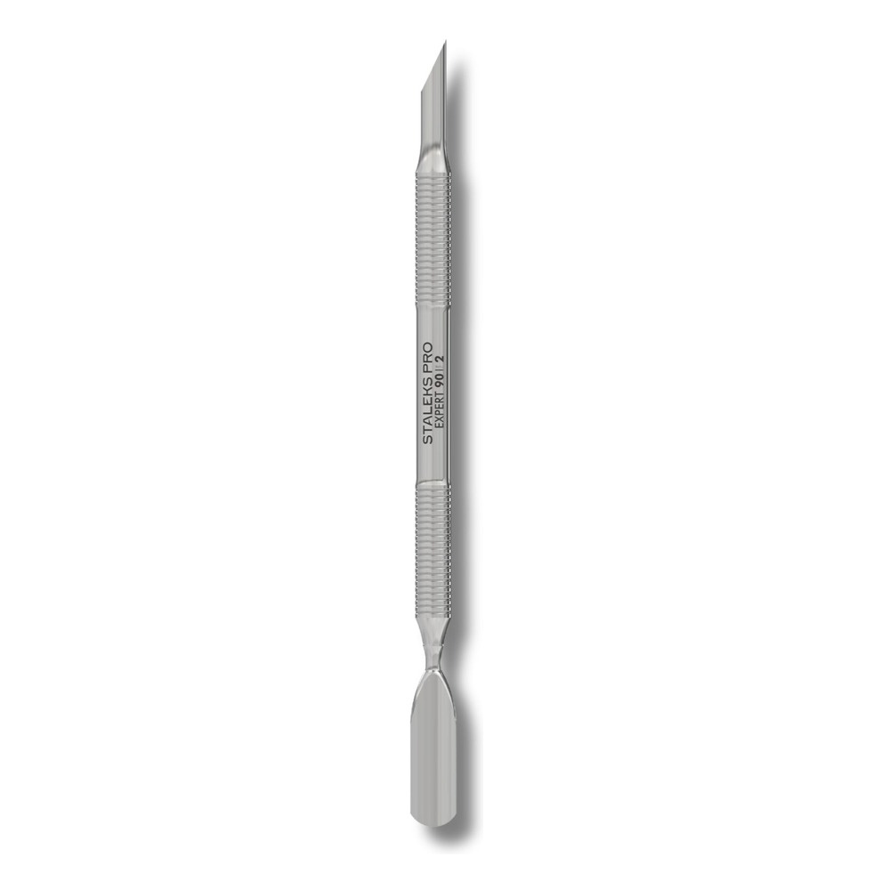 Staleks Pro Expert 90 Type 2 Manicure Pusher Slant And Rounded Wide Ends 141mm