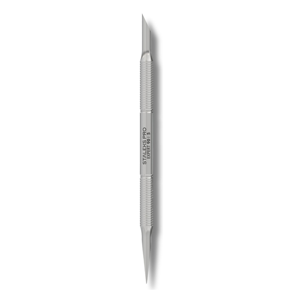 Staleks Pro Expert 90 Type 5 Manicure Pusher Slant And Straight Ends 140mm